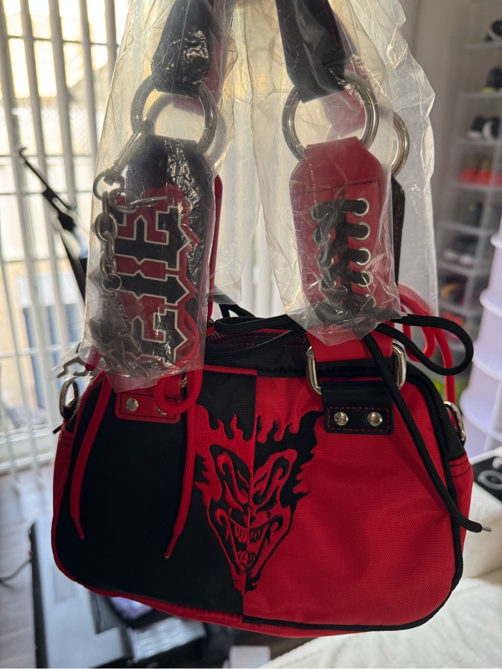 *BNWT* Dolls Kill Jeckel Brothers Mismatch Corset Shoulder Bag